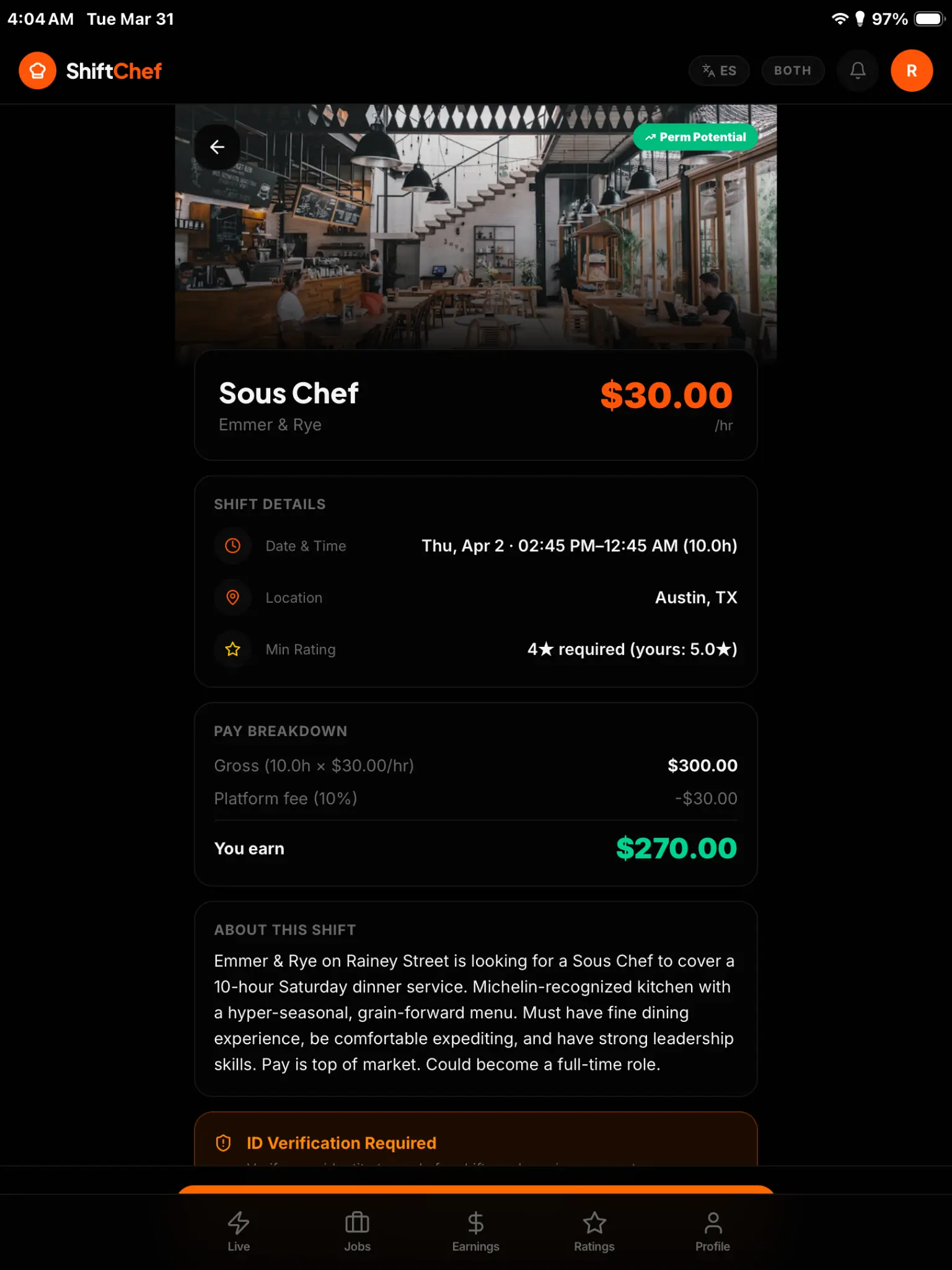 Hospitality staff